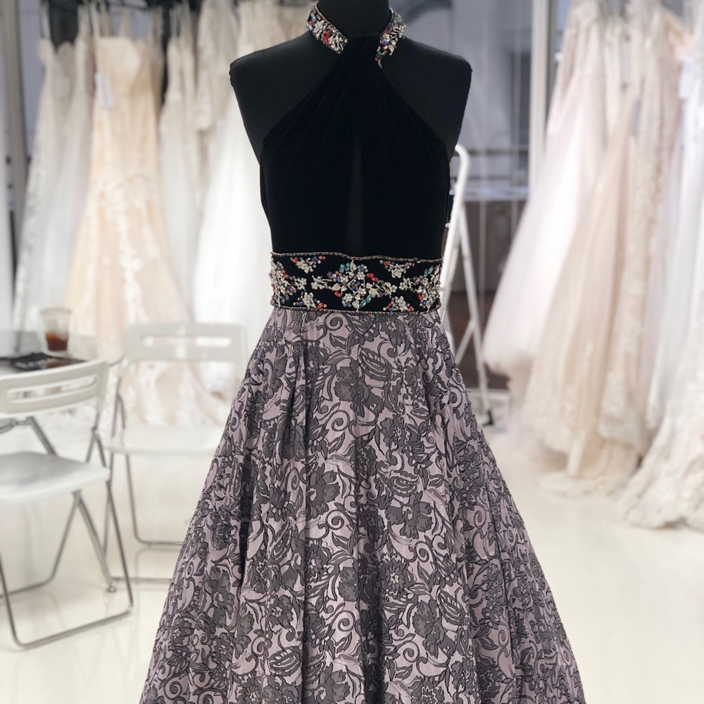 Printed Ballgown